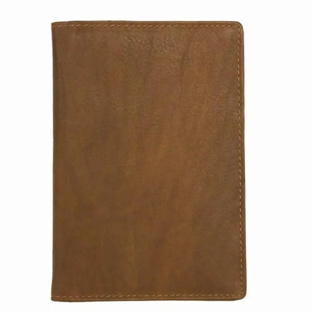 Leather RFID Passport Wallet | Bronze